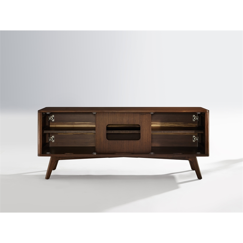 Bamax Sarah Media Cabinet in Burgundy