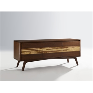 Bamax Sarah Media Cabinet in Burgundy