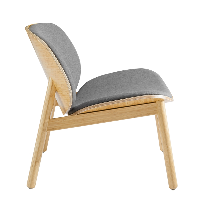 Bamax Anna Lounge Chair in Sand-Grey