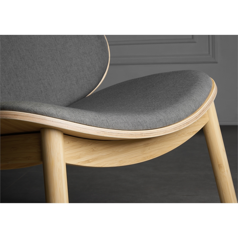 Bamax Anna Lounge Chair in Sand-Grey