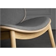 Bamax Anna Lounge Chair in Sand-Grey