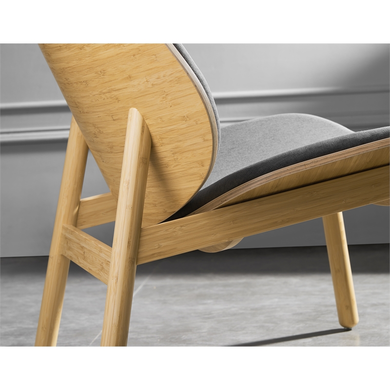 Bamax Anna Lounge Chair in Sand-Grey