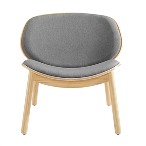 Bamax Anna Lounge Chair in Sand-Grey
