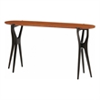 Bamax Trinity Console table in Copper and Charcoal