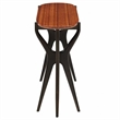 Bamax Trinity Console table in Copper and Charcoal