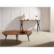 Bamax Trinity Console table in Copper and Charcoal