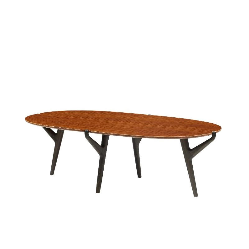 Bamax Trinity Coffee table in Copper and Charcoal