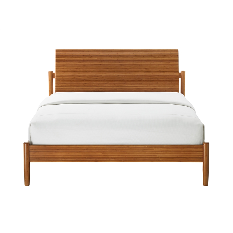 Bamax Hatley King Platform Bed in Copper