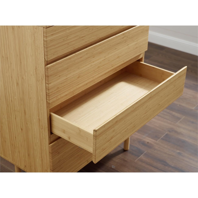 Bamax Hatley 4 Drawer High Chest in Sand