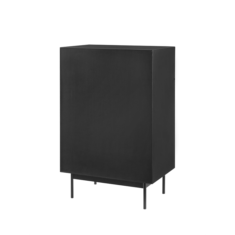 Bamax Landon 4 Drawer High Chest in Crimson