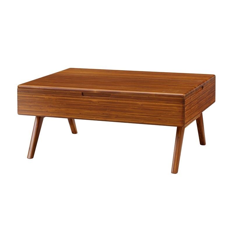 Bamax Pella Lift Top Coffee Table in Copper