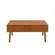 Bamax Pella Lift Top Coffee Table in Copper