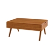 Bamax Pella Lift Top Coffee Table in Copper