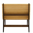 Bamax Axol Lounge Chair in Coffee and Sand