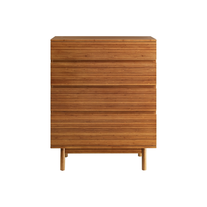 Bamax Hansen 4 Drawer High Chest in Copper