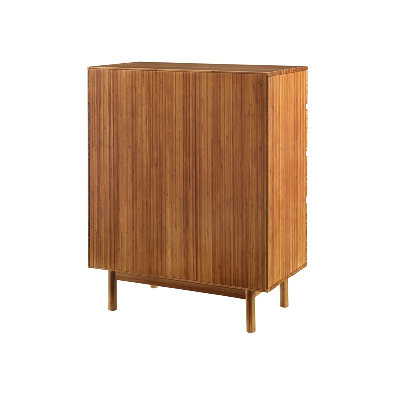 Bamax Hansen 4 Drawer High Chest in Copper