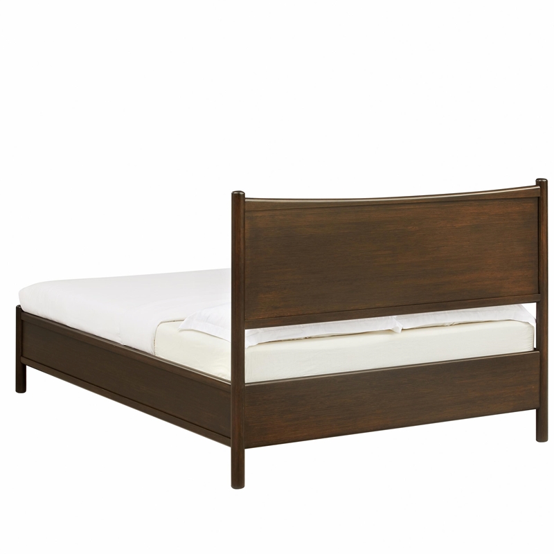 Bamax Teagan King Bed in Coffee