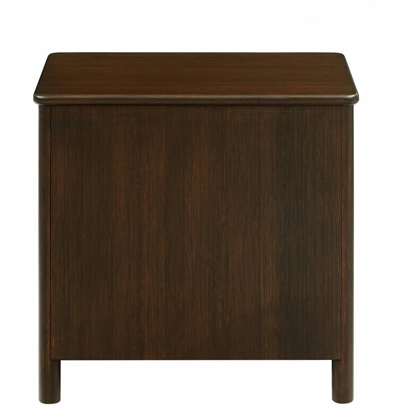 Bamax Teagan Nightstand in Coffee