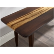 Bamax Sarah Bench in Burgundy