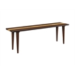 Bamax Sarah Bench in Burgundy