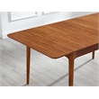 Bamax Bergen Extension Dining Table in Copper