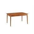 Bamax Bergen Extension Dining Table in Copper