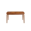 Bamax Bergen Extension Dining Table in Copper