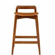 Bamax Ariel Counter Height Stool in Copper