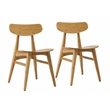Bamax Coral Dining Chair in Sand in (Set Of 2)