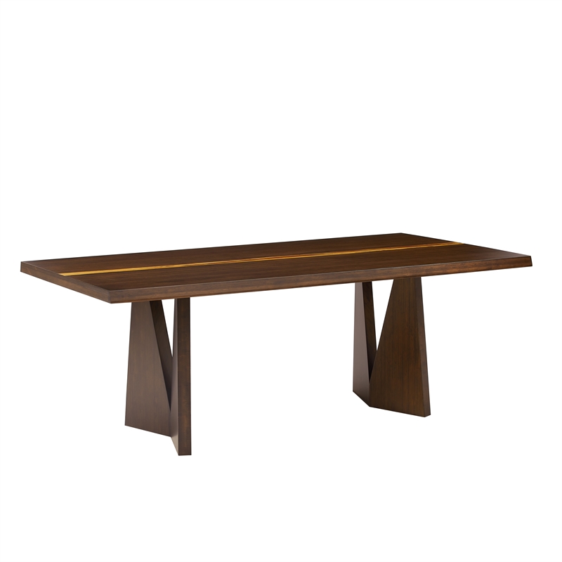 Bamax Denali Dining Table in Coffee