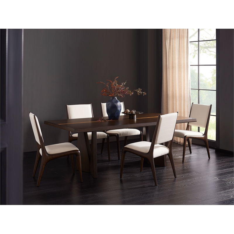 Bamax Denali Dining Table in Coffee