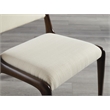 Bamax Denali Chair in Coffee And Ivory  (Set Of 2)
