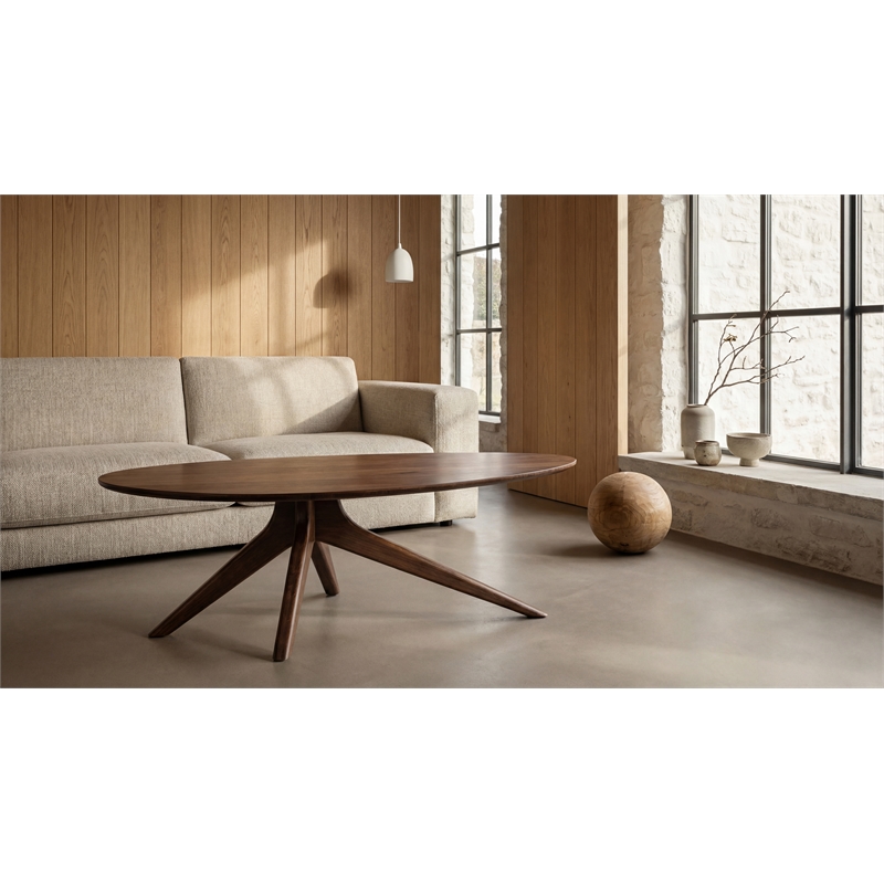 Bamax Grace Coffee Table in Coffee