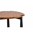 Bamax Trinity Side Table in Copper And Charcoal