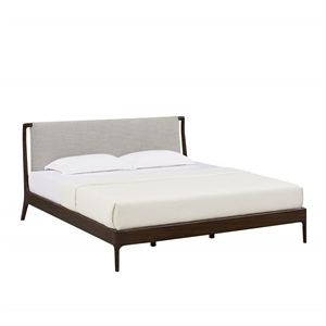 Bamax Alora Queen Bed in Coffee