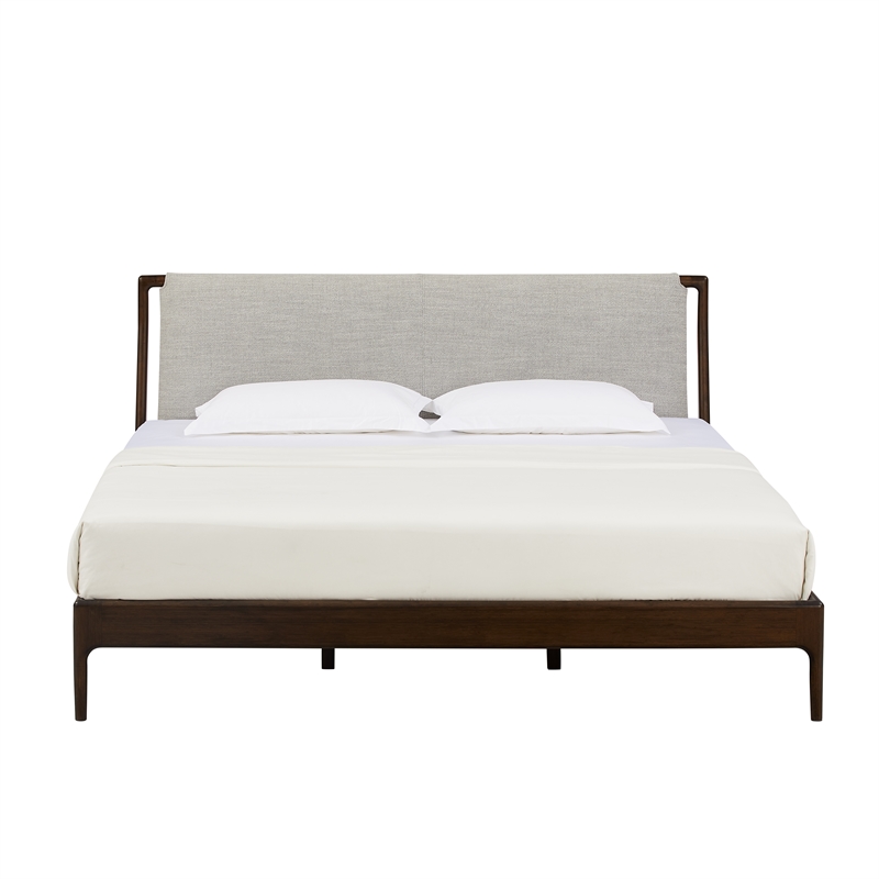Bamax Alora King Bed in Coffee