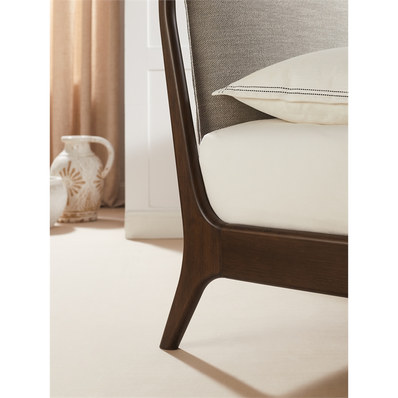 Bamax Alora King Bed in Coffee
