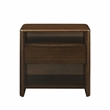 Bamax Alora Nightstand in Coffee
