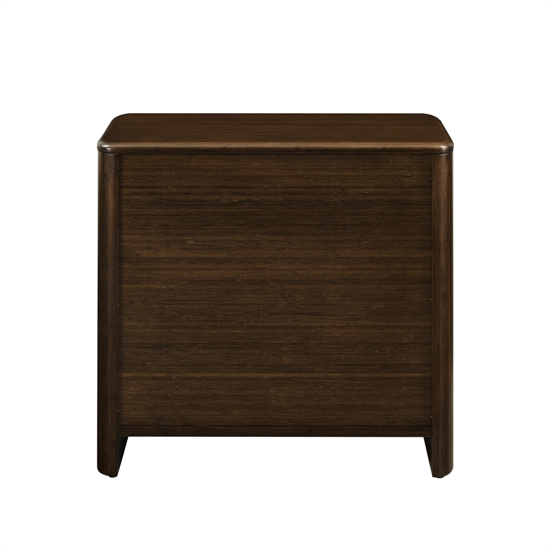 Bamax Alora Nightstand in Coffee