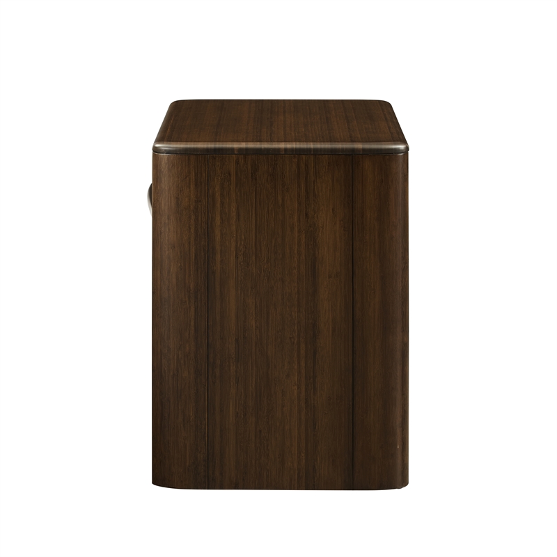 Bamax Alora Nightstand in Coffee
