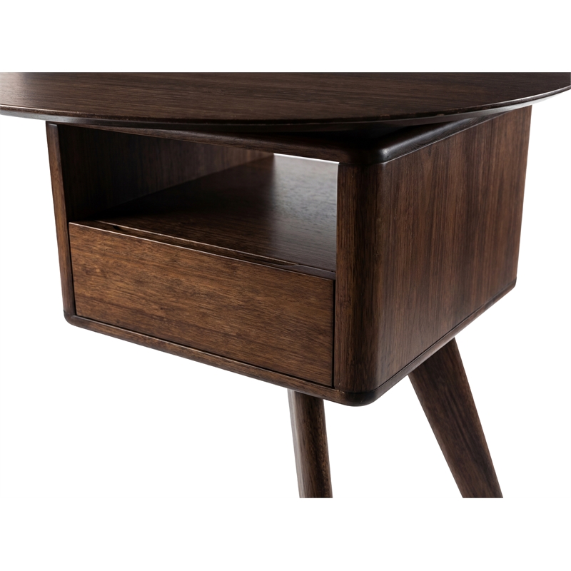 Bamax Cyrus Desk in Coffee