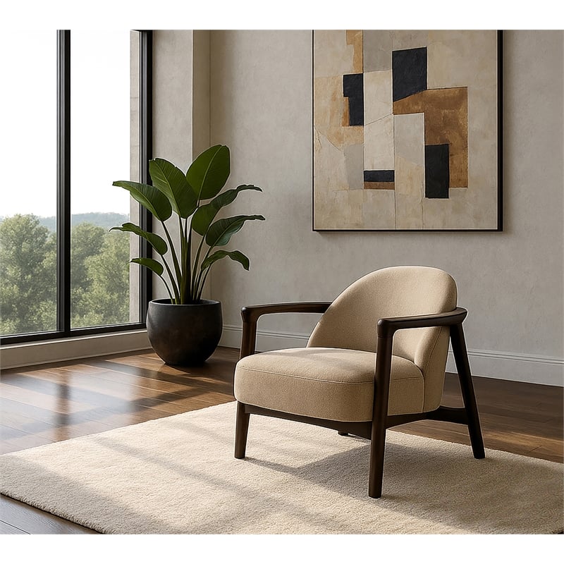 Bamax Oakley Armchair in Porcelain