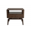 Bamax River Nightstand in Coffee