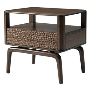 Bamax River Nightstand in Coffee