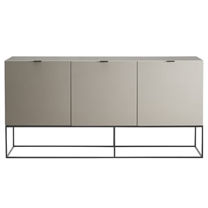 Casabianca Modern Vizzione Engineered Wood Buffet-Server in Gray
