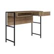 Casabianca Modern Clark Engineered Wood Office Desk in Walnut