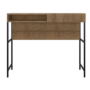 Casabianca Modern Clark Engineered Wood Office Desk in Walnut