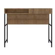Casabianca Modern Clark Engineered Wood Office Desk in Walnut