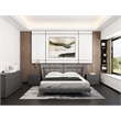 Casabianca Home Ayla Nightstand in Gray Matte