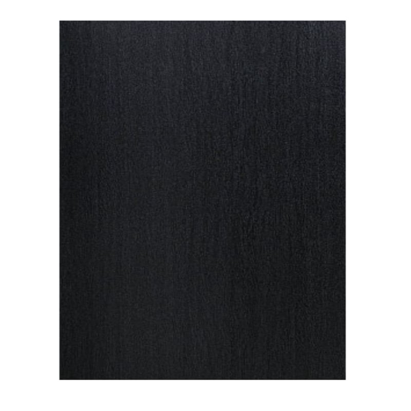 Hodedah 7 Drawer Chest with Locks on 2 Drawers and 1 Door in Black Wood